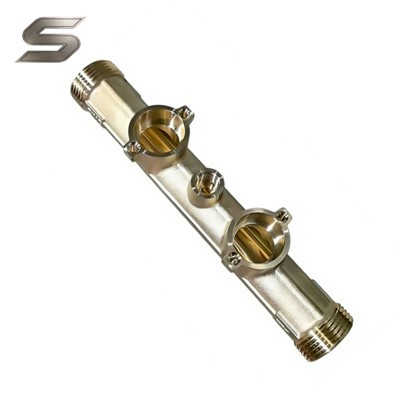 Parti della valvola in ottone forgiato