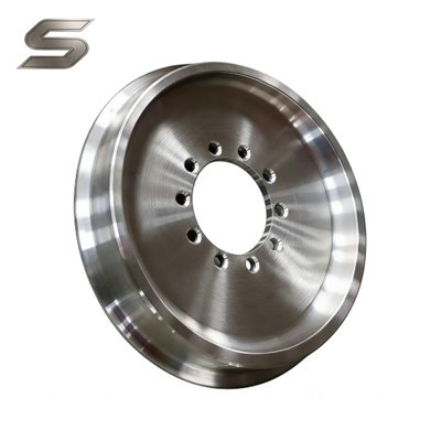 Ruote ferroviarie forgiate