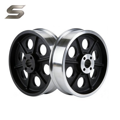 Ruote del carrello da miniera